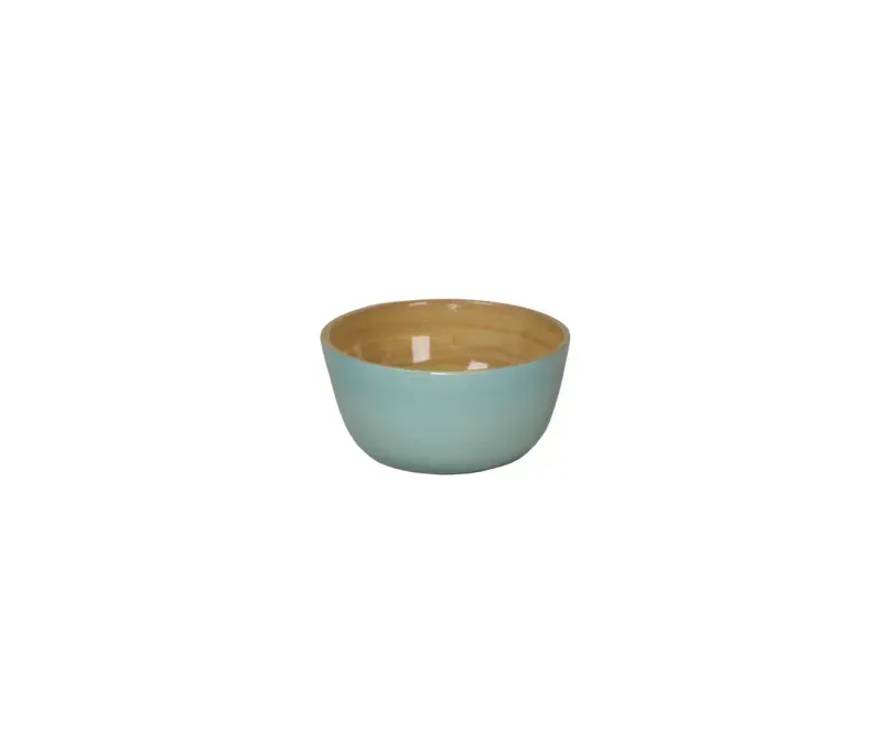 Mini Bamboo Bowl Ice Blue