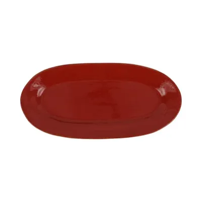 Cucina Fresca Oval Platter Paprika