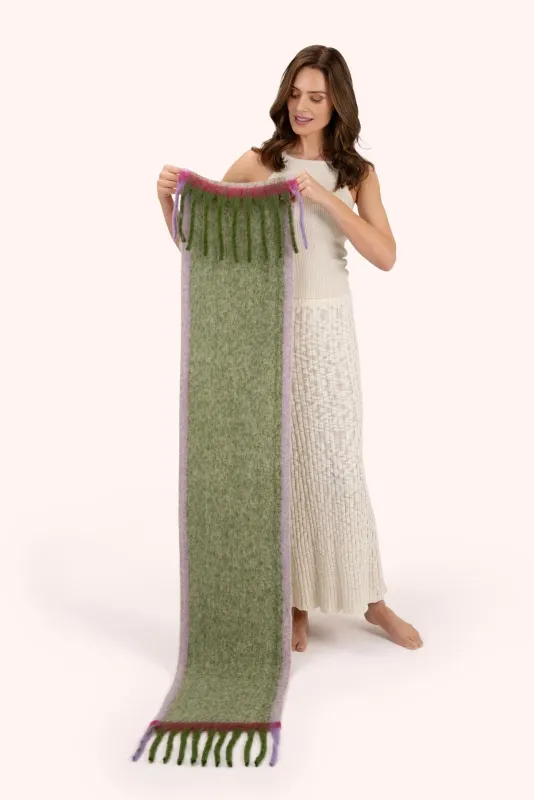 Aria Cosy Scarf - Sage