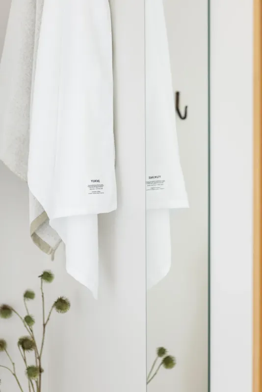 Cotton Bath Towel - White