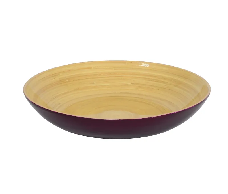 Bamboo Fruit Bowl - Blackberry
