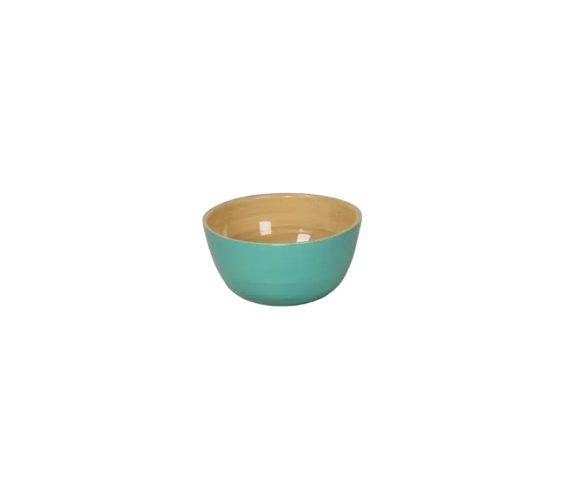 Mini Bamboo Bowl Light Blue