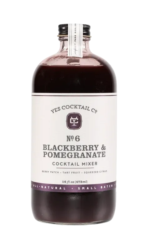 Blackberry Pomegranate Cocktail Mixer