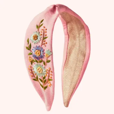 Perfect Posie Petal Embroidered Headband