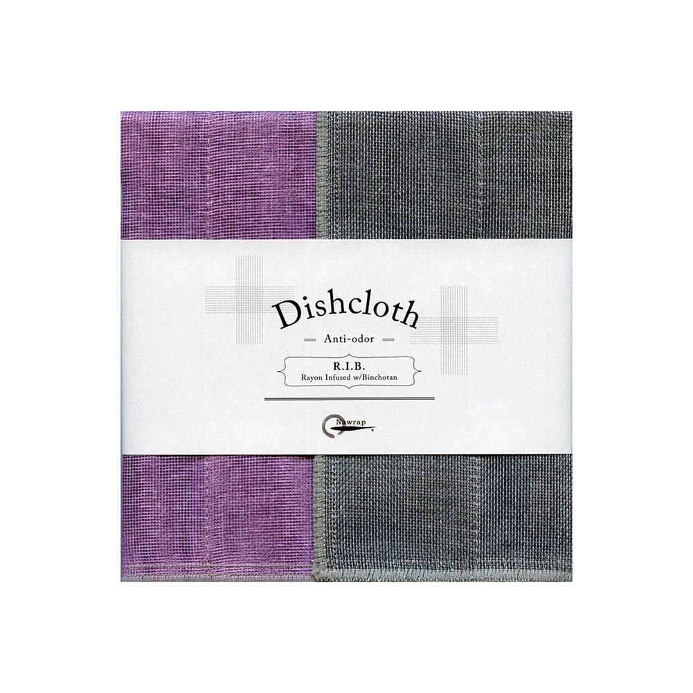 Nawrap Dishcloth Lavender w/ Binchotan Charcoal