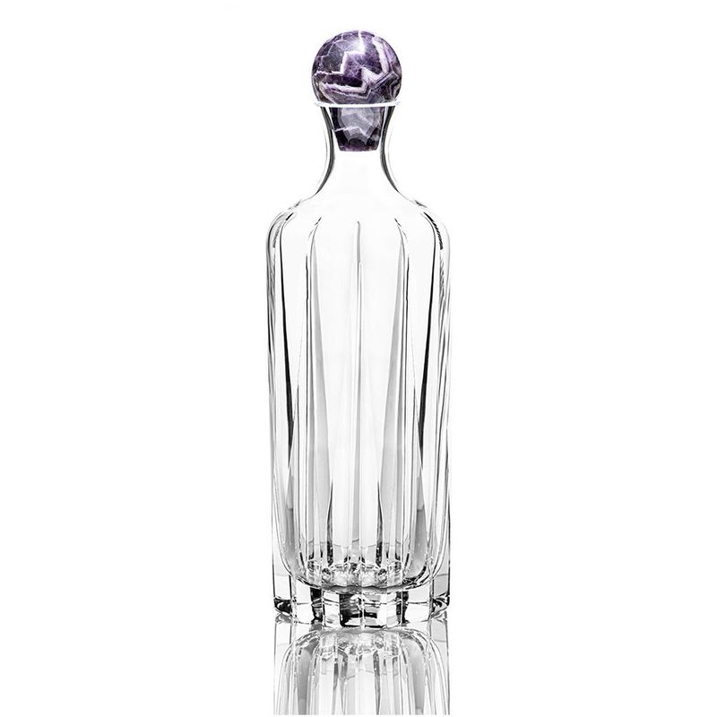 Amethyst Gemstone Liquor Decanter