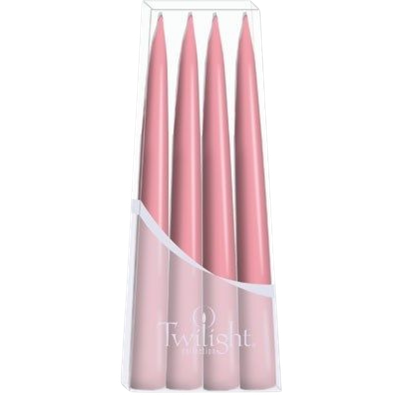 10" Danish Taper Candles - Pastel Rosa