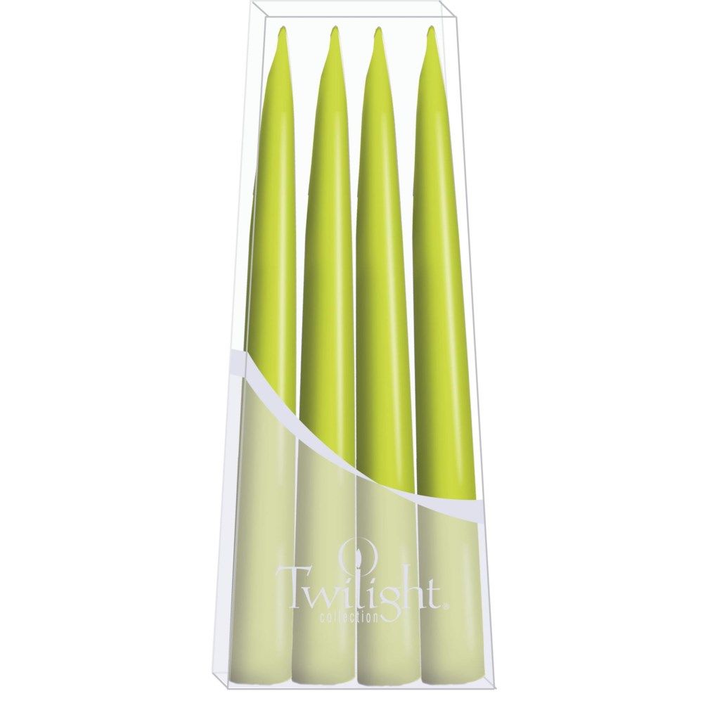 10" Danish Taper Candles - Lime