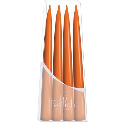 10" Danish Taper Candles - Orange