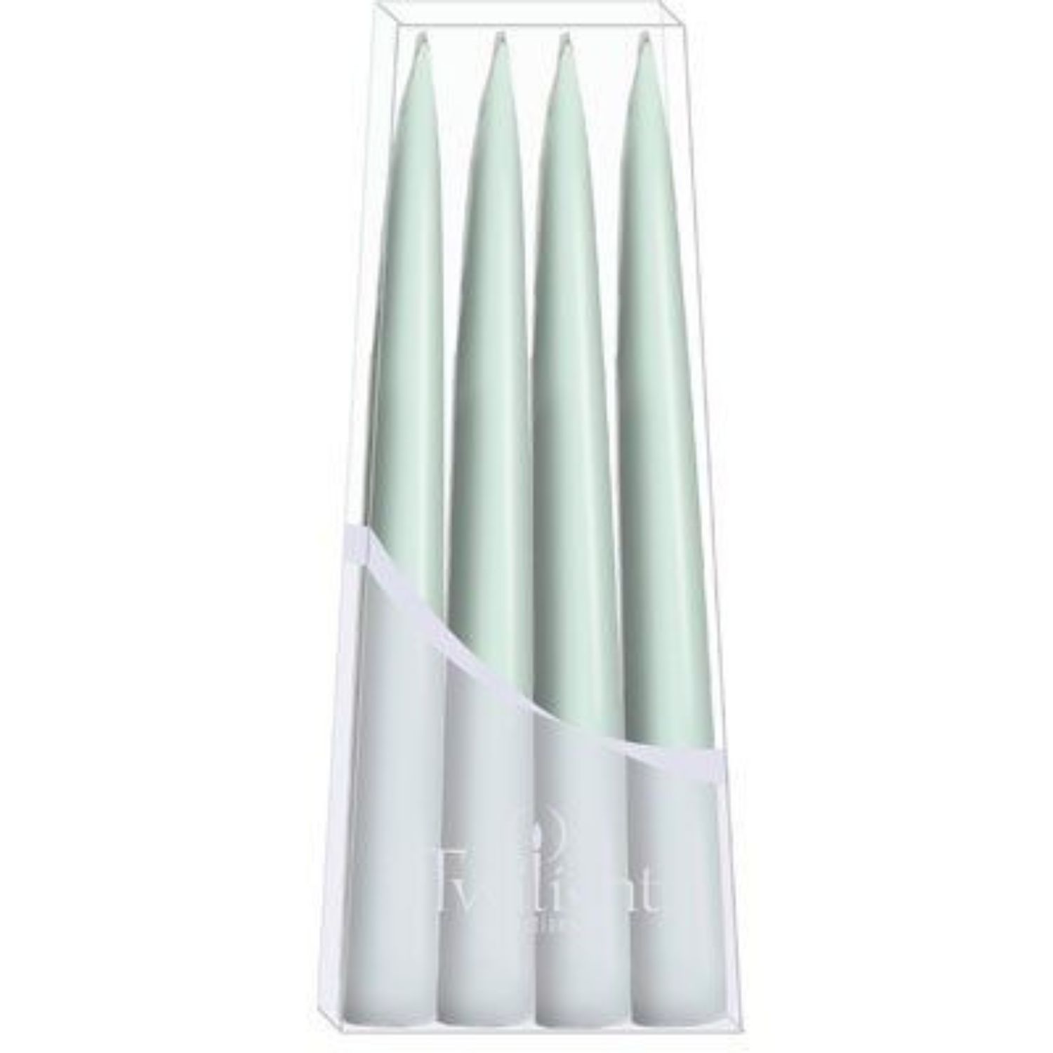 10" Danish Taper Candles - Pastel Teal