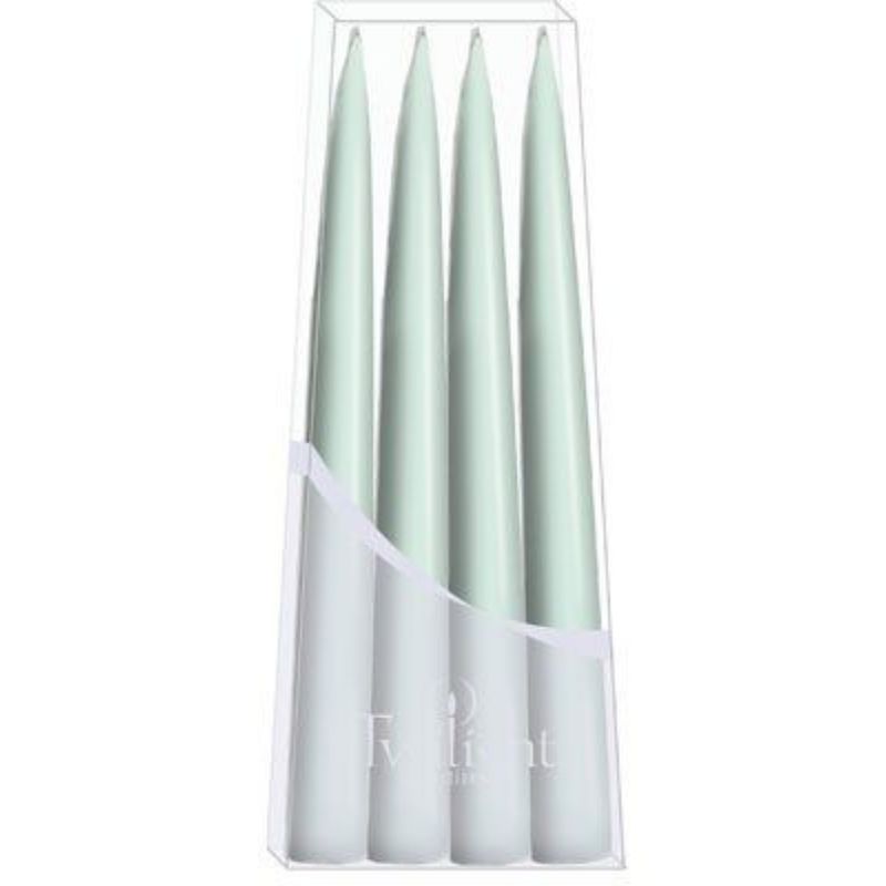 10" Danish Taper Candles - Pastel Teal