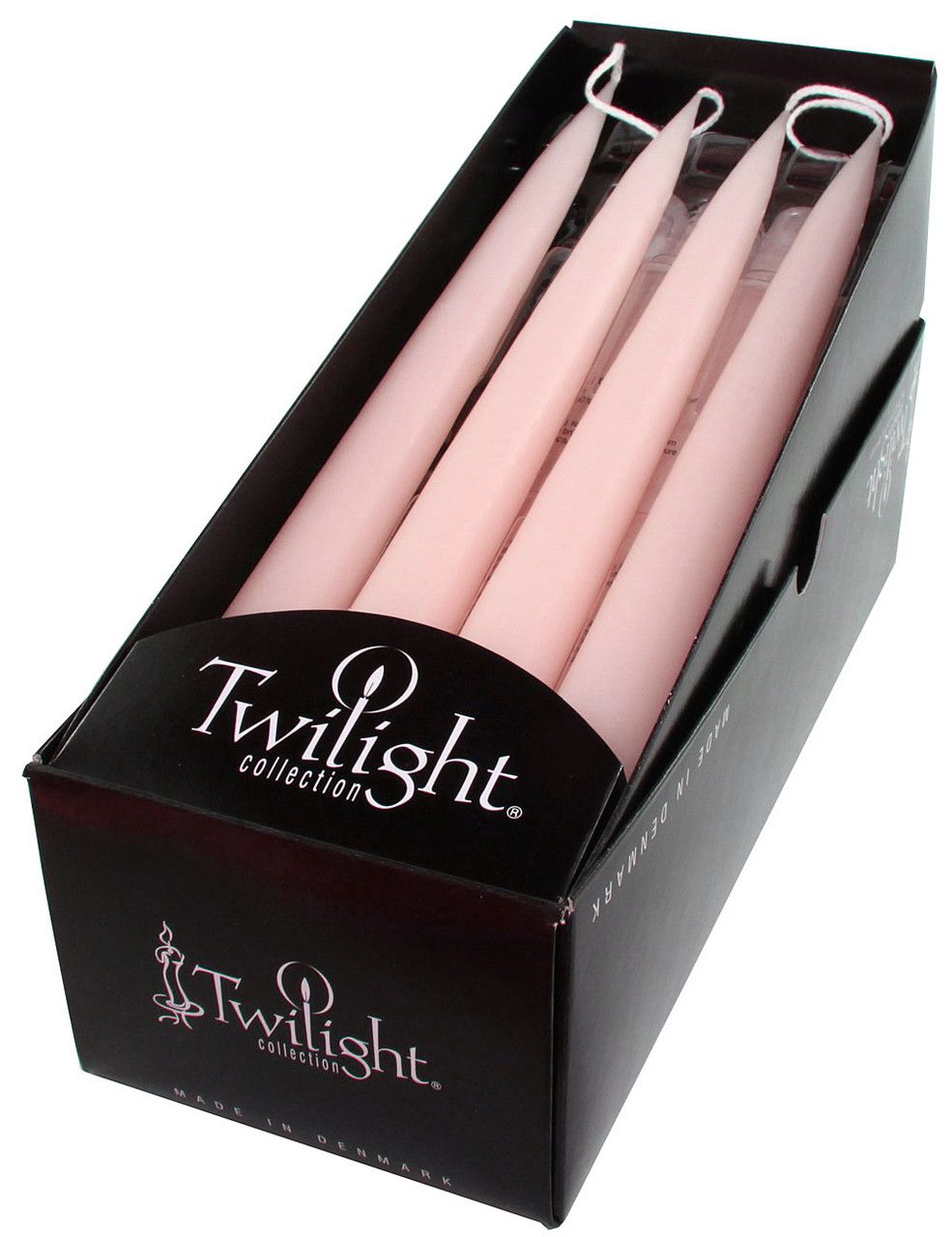 10"Danish Taper - Powder Pink