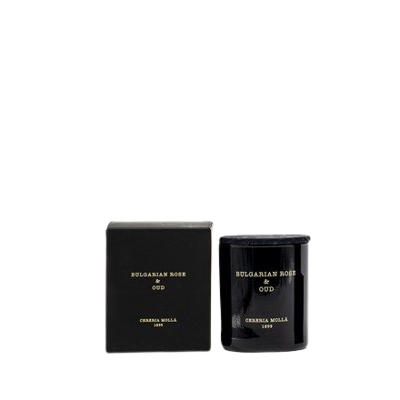 Bulgarian Rose &amp; Oud Black Candle