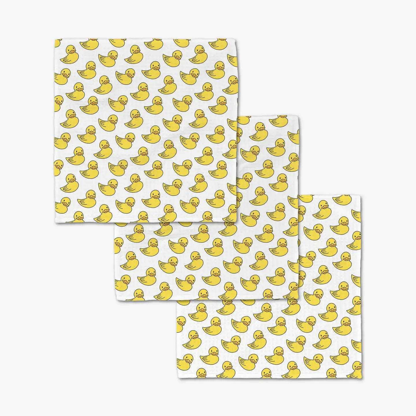 Duckies Luxe Washcloth Set