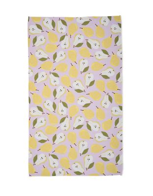 Sweet Pear Geometry Tea Towel