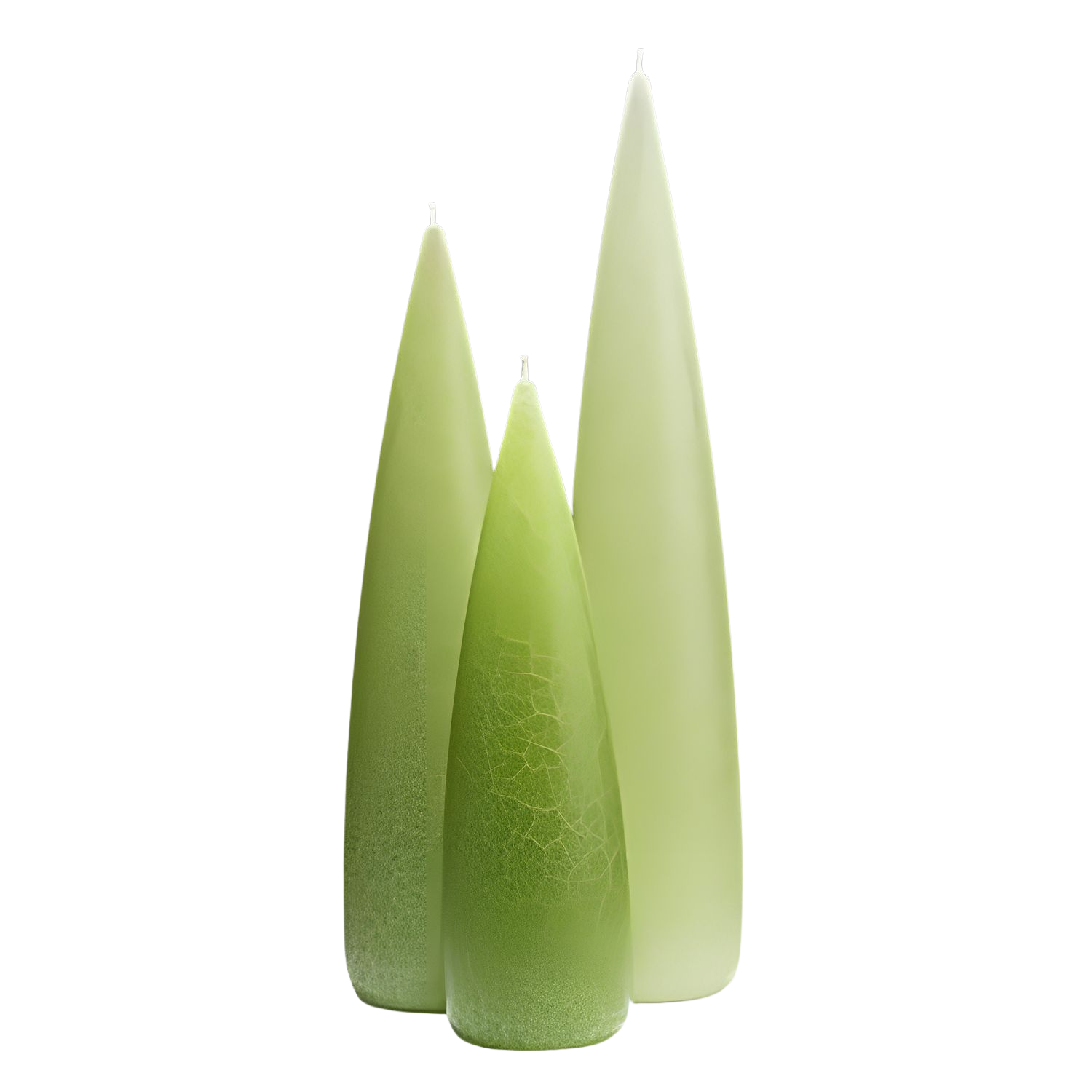 Kiwi Barrick Candles: Tall 12" (Dark)