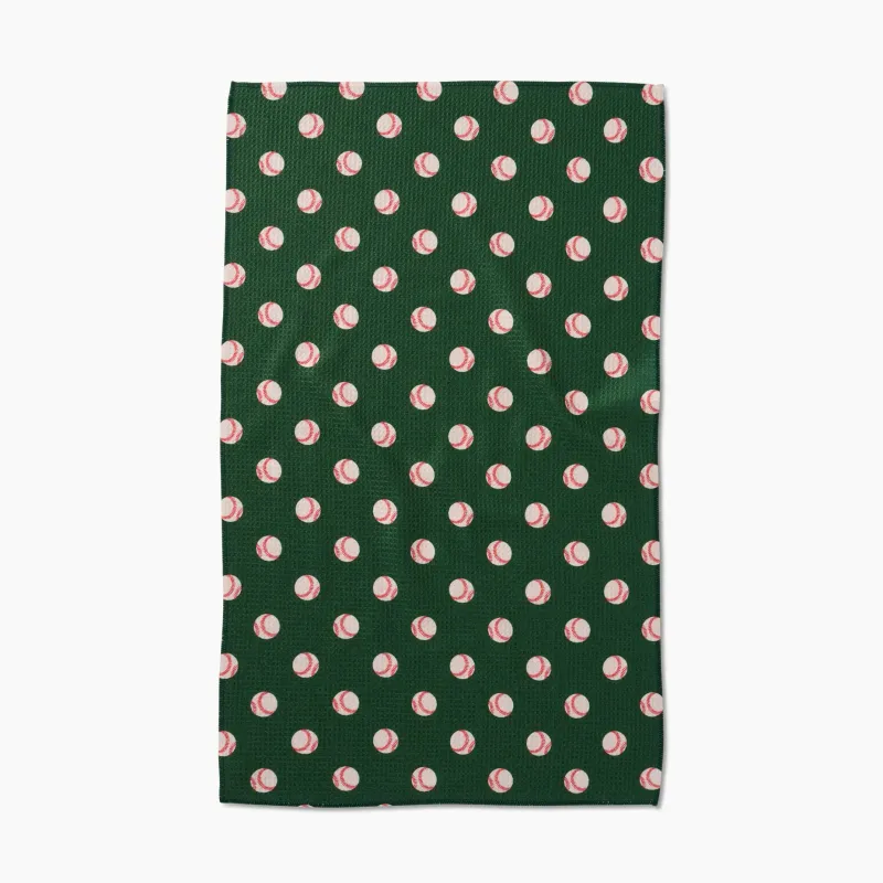 Play Ball Geometry Tea Towel
