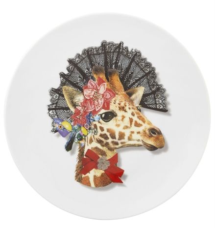 Love Who You Want Dessert Plate Jirafa