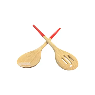 Refined Bamboo Server Set Orange
