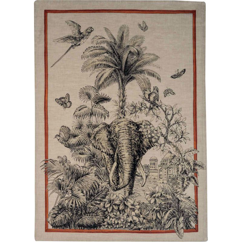 Tantra Elefante Kitchen Towel 50 x 70 cm - Naturale