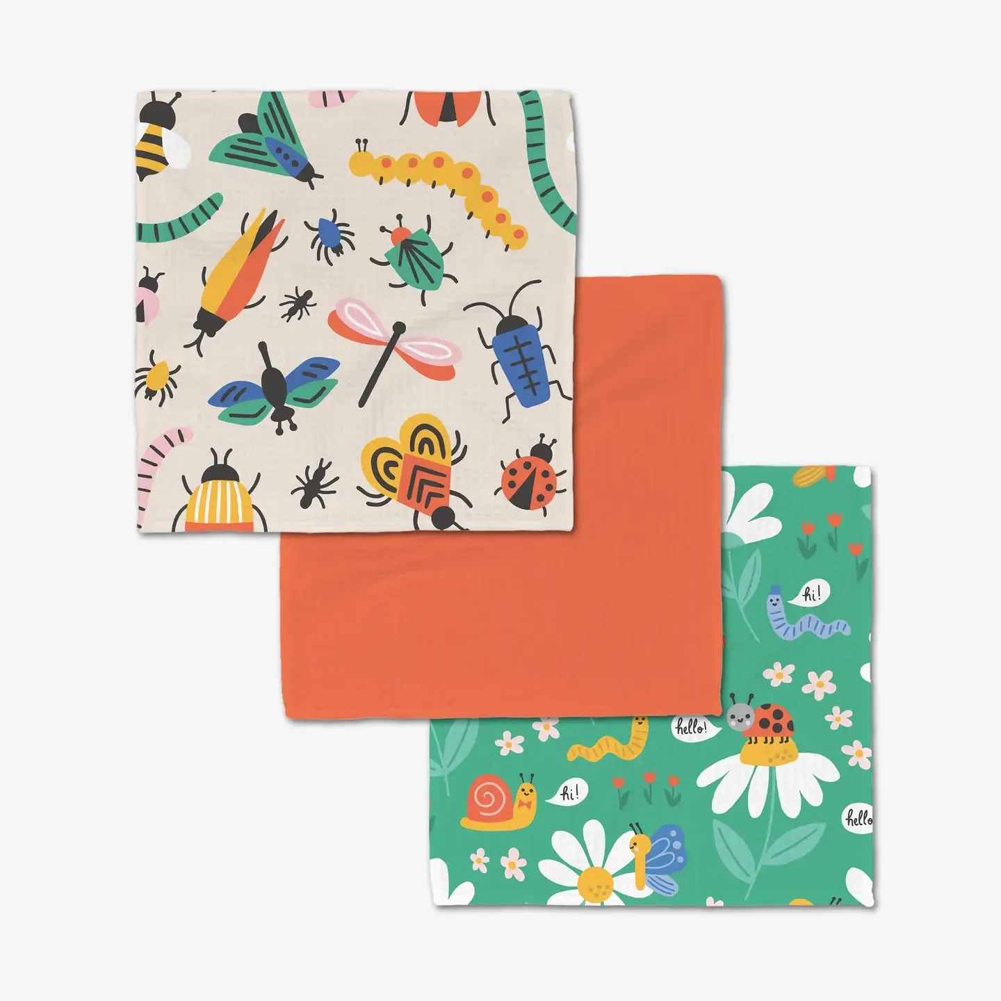 Bugs Luxe Washcloth Set