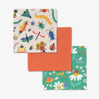 Bugs Luxe Washcloth Set