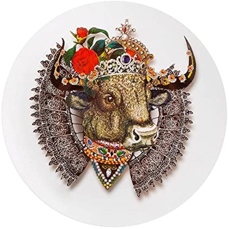 Love Who You Want Dessert Plate Queen Bull