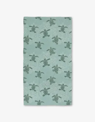Sea Turtles Luxe Hand Towel