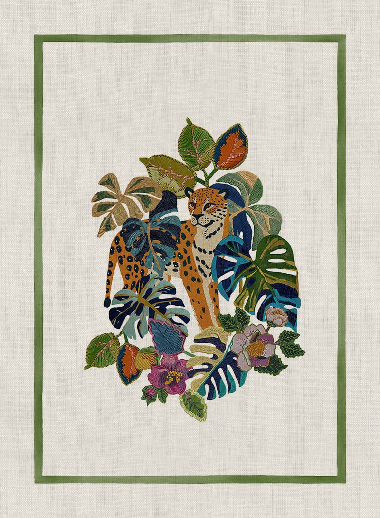 Leoleaf Kitchen Towel 50 x 70cm - Green