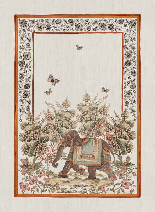 Mudra Elefante Kitchen Towel 50 x 70cm