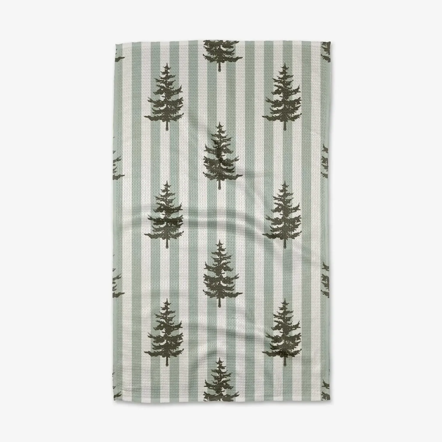 Fir Real Geometry Tea Towel