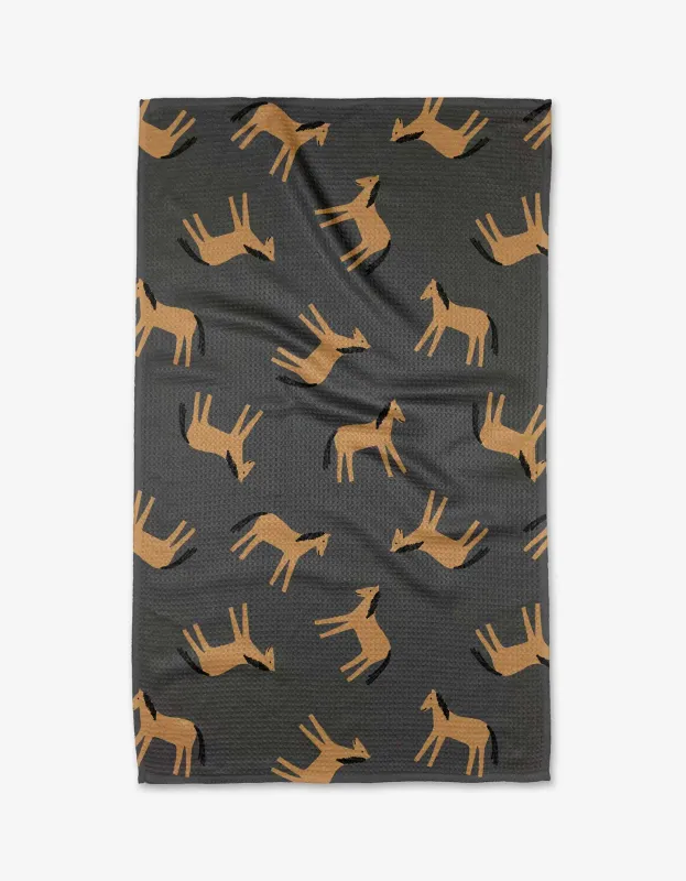 Horses Tea Towel