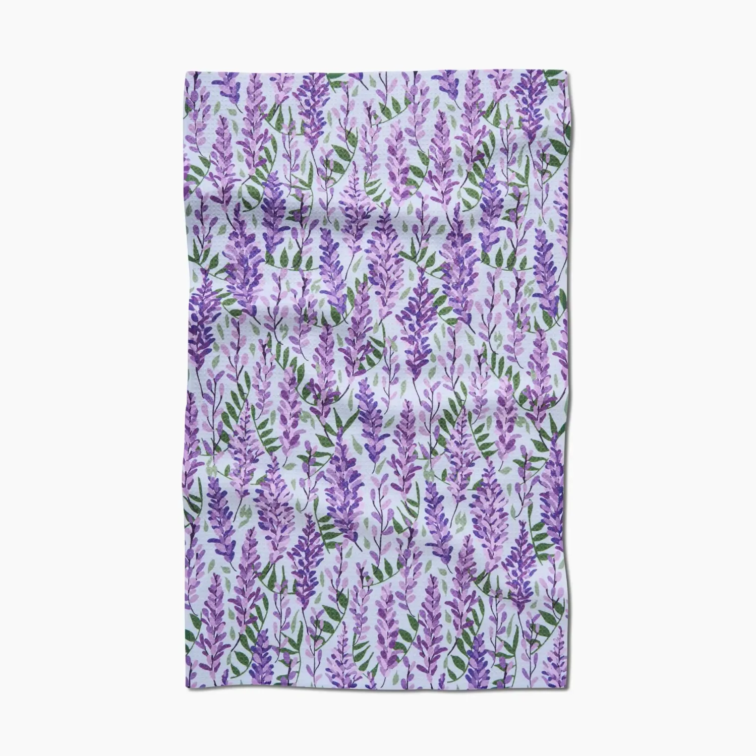 Wisteria Geometry Tea Towel