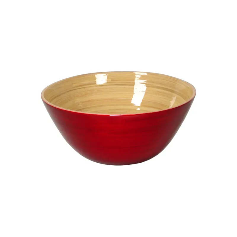 Bamboo Noodle Bowl - Red