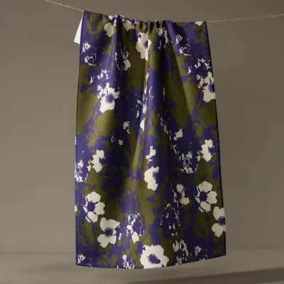 Oliveberry Geometry Tea Towel