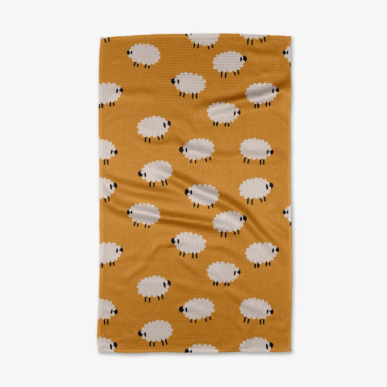 Sheep Geometry Tea Towel