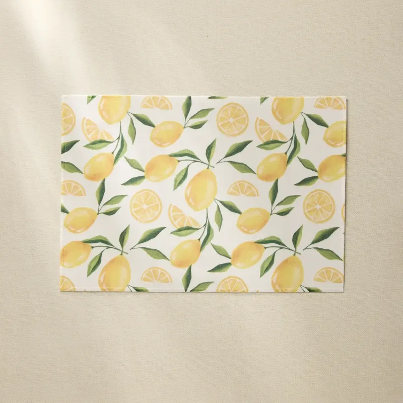 Limoncello Placemats - Set of 4