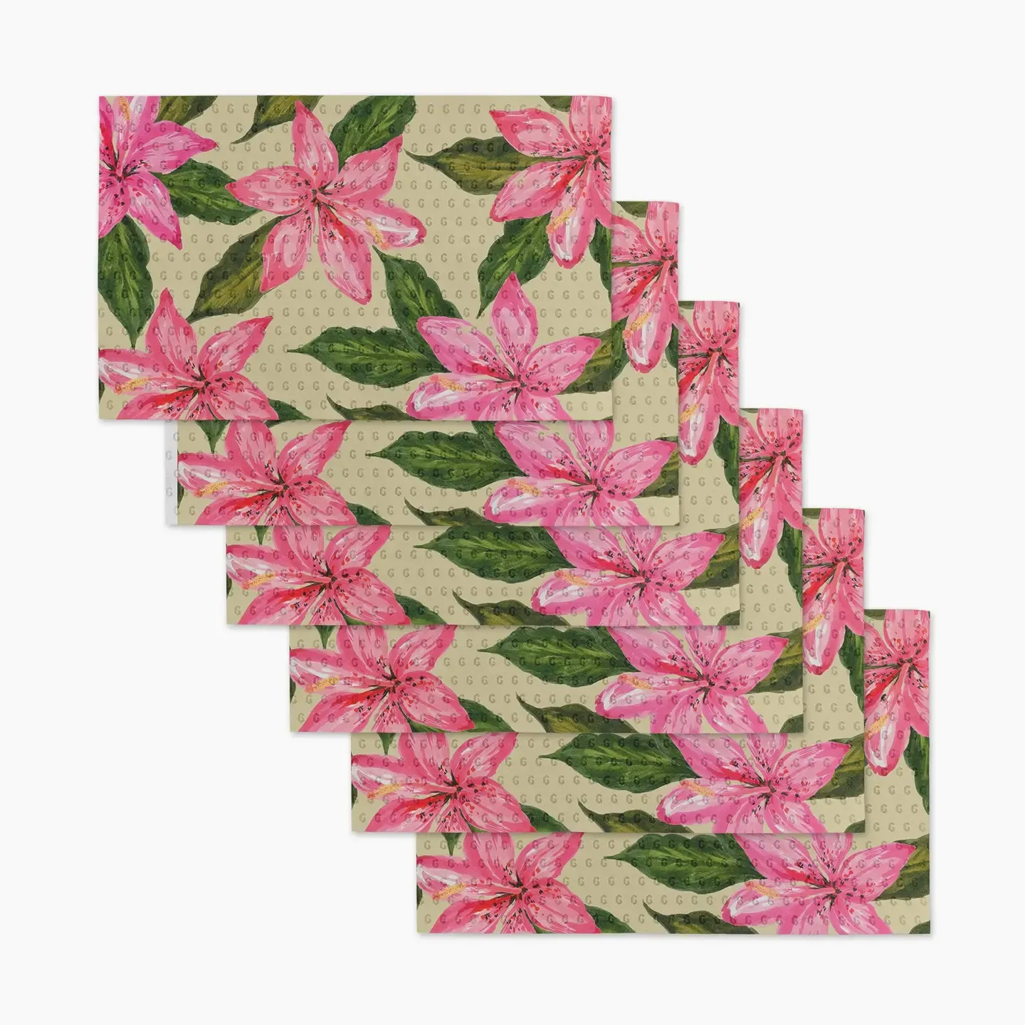 Hibiscus Haze Geometry Not Paper Towel