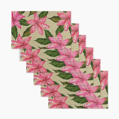 Hibiscus Haze Geometry Not Paper Towel