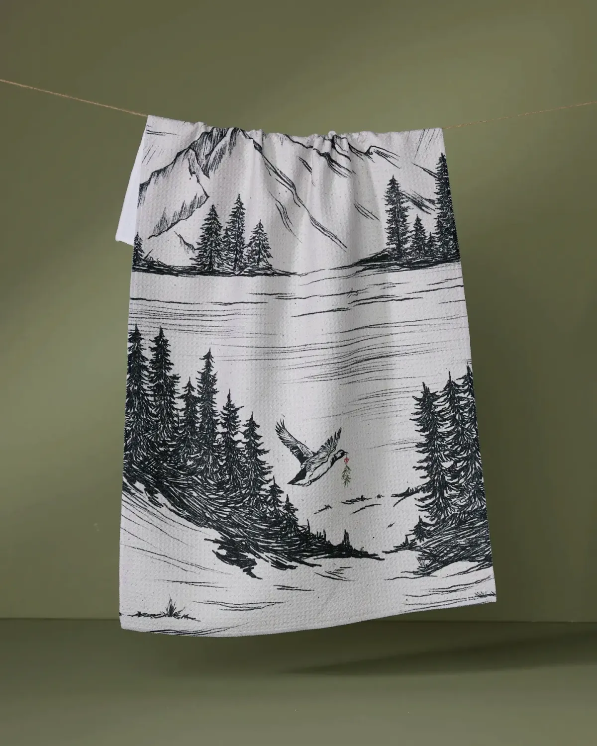 Stillpine Geometry Tea Towel