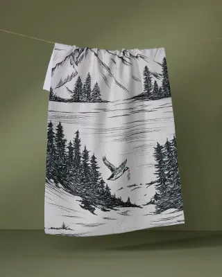 Stillpine Geometry Tea Towel