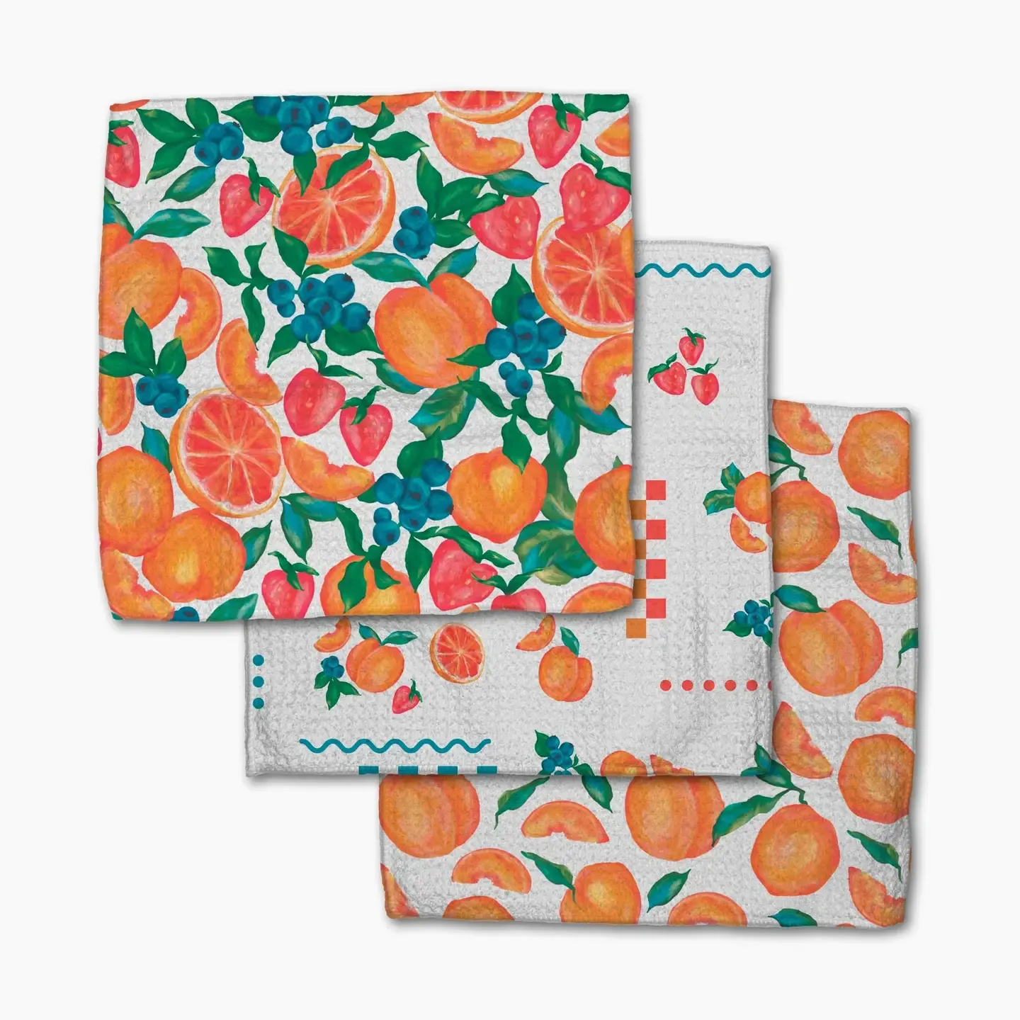 Sweet Pickings Geometry Dishcloth Set