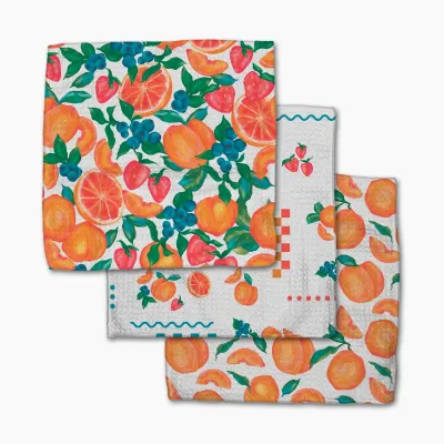 Sweet Pickings Geometry Dishcloth Set