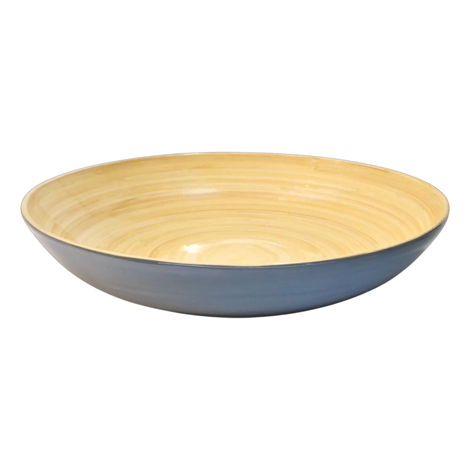 Bamboo Fruit Bowl - Dove Blue