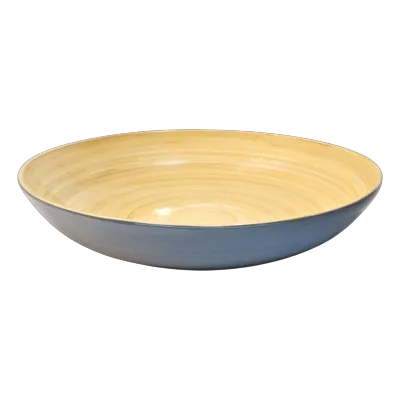 Bamboo Fruit Bowl - Dove Blue