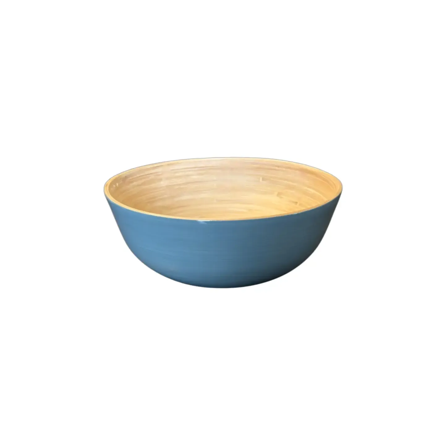 Bamboo Salad Bowl - Dove Blue