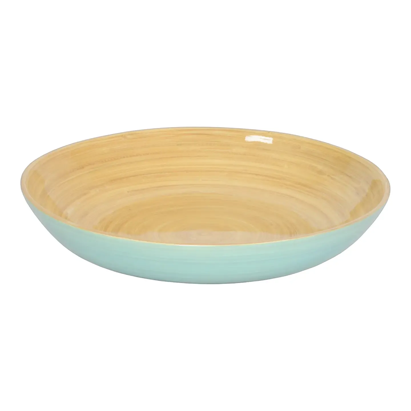 Bamboo Fruit Bowl - Ice Blue