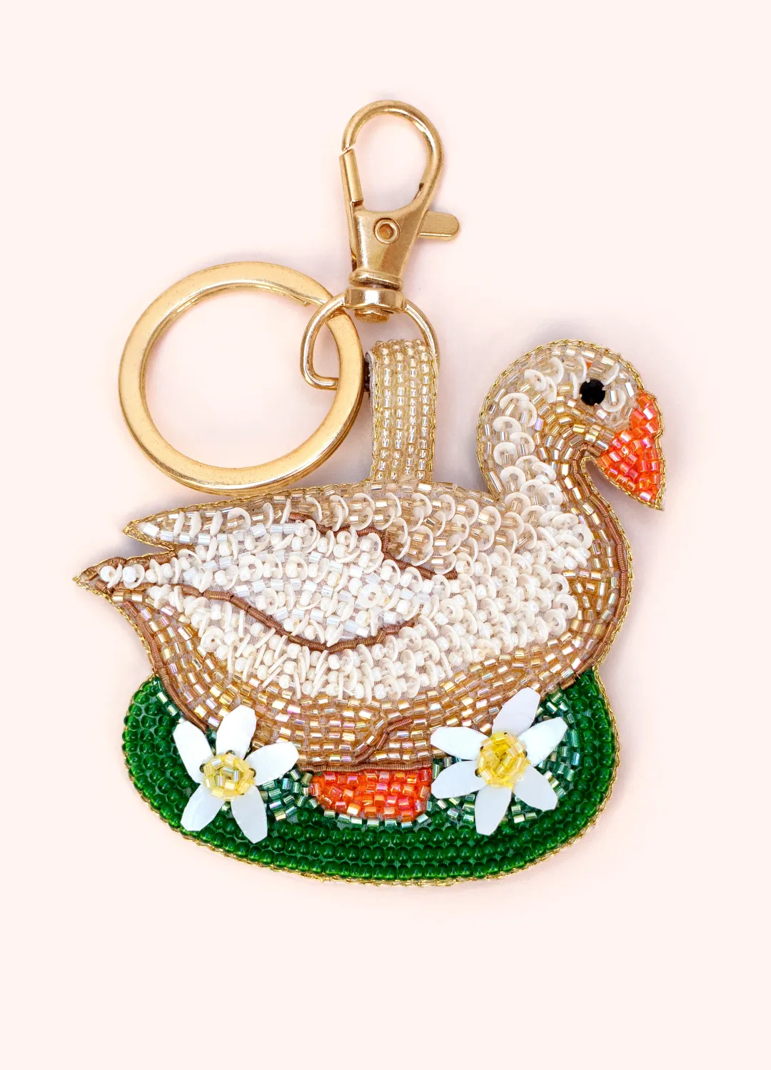Garden Goose Keychain
