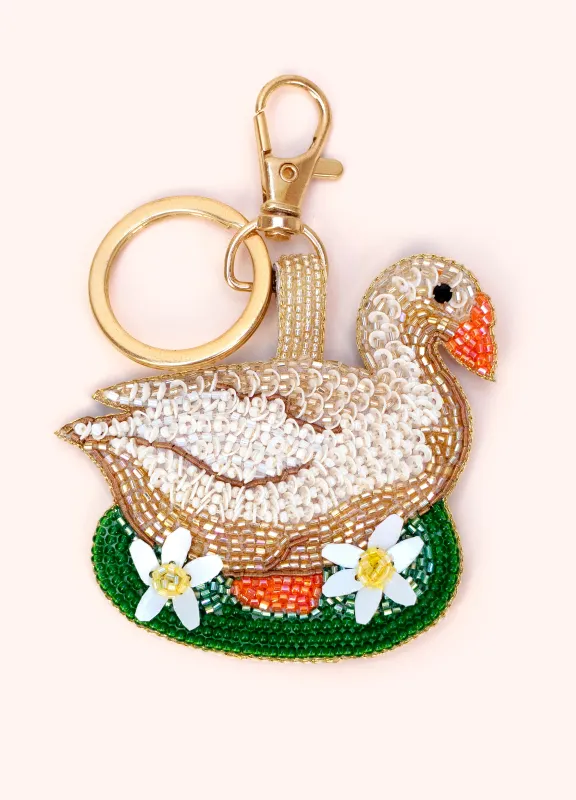 Garden Goose Keychain