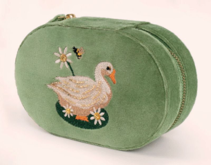 Garden Goose Jewellery Box
